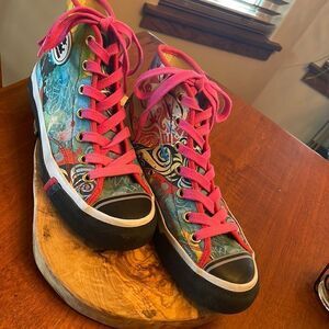 Men's Custom Pro Keds High Top Sneakers - Size 6